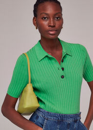 Rib Short Sleeve Polo